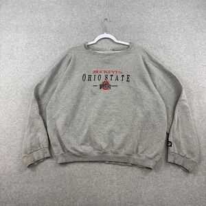 Vintage Ohio State Buckeyes Puma Embroidered Crewneck Sweatshirt Mens Large 90s